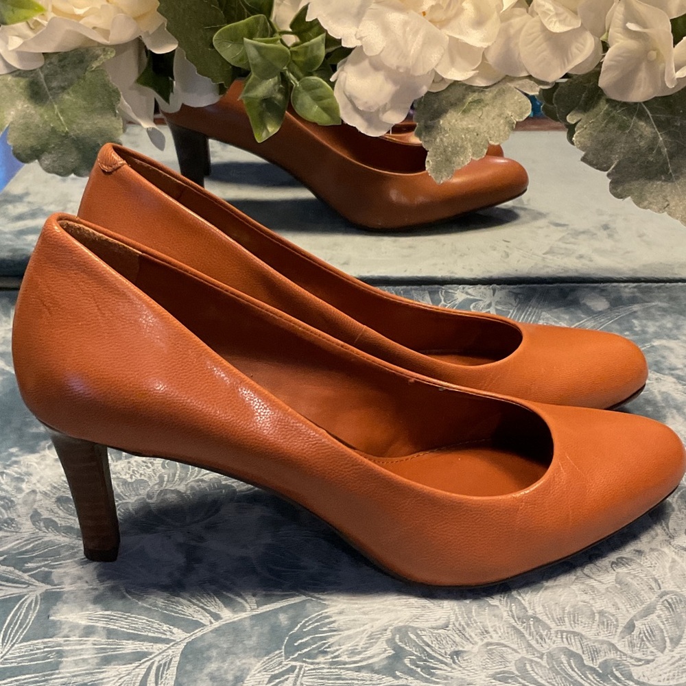 Lauren Ralph Lauren Harper Leather Heels